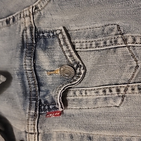 Levi's The Original Trucker Denim Jacket Women's Size Small - Picture 3 of 5